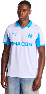 PUMA Marseille Home 25-26 Truien/Replica's Heren - Wit - Maat L - Poly Jersey White
