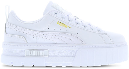 PUMA Mayze Classic sneaker met leren details Wit - 37