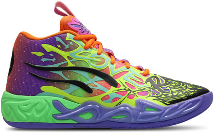 PUMA Mb.04 Be You Sneakers Heren - Zwart - Maat 42.5 - Mesh/Synthetisch Black