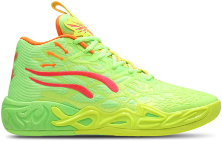 PUMA Mb.04 Gem Sneakers Heren - Geel - Maat 41 - Mesh/Synthetisch Yellow