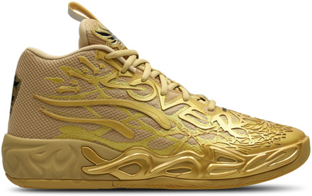 PUMA Mb.04 Golden Child Sneakers Heren - Goud - Maat 42 - Mesh/Synthetisch