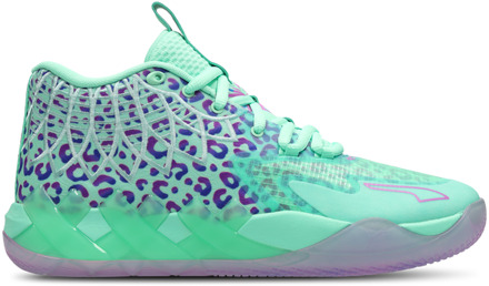 PUMA Mb.04 Sneakers Heren - Groen - Maat 42.5 - Mesh/Synthetisch Green