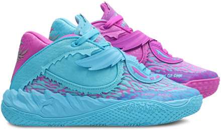 PUMA MB.05 Kindersneakers - Blauw - Maat 38 - Mesh/Synthetisch Blue