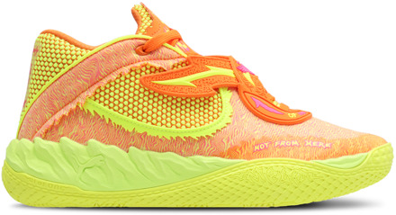 PUMA MB.05 Sneakers Heren - Oranje - Maat 43 - Mesh/Synthetisch Orange