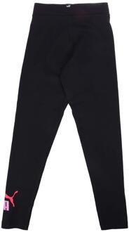 PUMA Meisjes Legging Essentieel Logo (Zwart) - 4-5J / 104-110cm