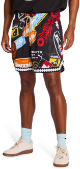 PUMA Melo Korte Broeken Heren - Zwart - Maat L - Poly Mesh Black