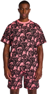 PUMA Melo T-shirts Heren - Multi - Maat L - Katoen Jersey