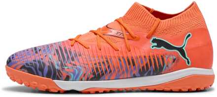 PUMA Men's Puma Future 8 Match Creativity TT Football Boots in Orange - maat Oranje