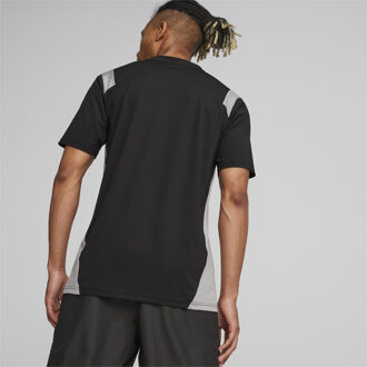 PUMA Men's Puma King Pro Jersey in Black Zwart