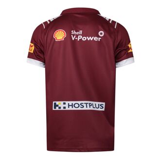 PUMA Men's Puma Queensland Maroons Home Jersey in Burgundy Bourgogne - L