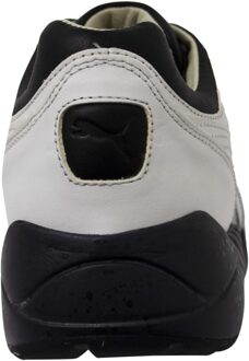 PUMA Mens Trinomic XS5000 X Miitaly Wit Leer Lace Up Trainers 357262 01