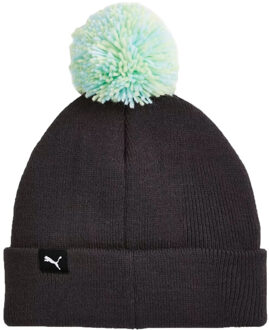 PUMA Mixmatch pom pom muts voor kinderen/kinderen Zwart - One size