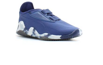 PUMA Mostro Camo FM Zwart Synthetisch Heren Strap Up Trainers 362980 01 Blauw