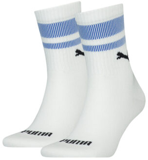 PUMA new heritage sokken wit/blauw rood - L