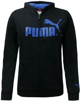 PUMA No.1 Black Hoodie - Kinderen Zwart