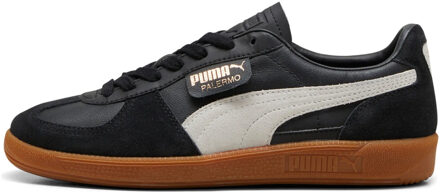 PUMA Palermo lth black feather gray gum lage sneakers unisex Zwart - EU 45