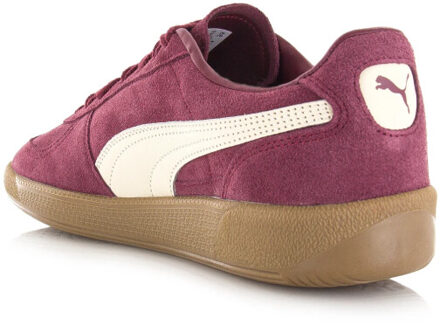PUMA palermo ruby shimmer alpine snow lage sneakers unisex Rood - 42