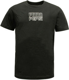 PUMA Pepsi X Heren Tee Top Zwart T-Shirt 579265 03 A78E