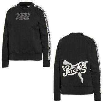 PUMA Pepsi X Lange Mouw Trui Zwart 579274 03 A48C/D - maat EU 44.5 / UK 10