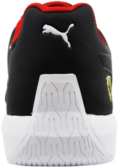 PUMA Podio Tech Scuderia Ferrari Zwart Laag Lace Up Herentrainers 305661 02
