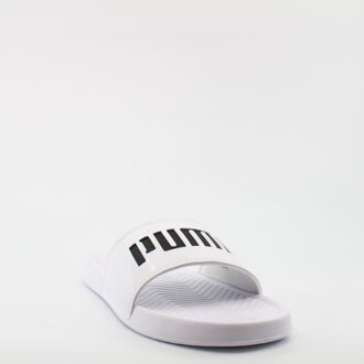 PUMA Popcat Patent Sliders Wit voor Vrouwen - EU 37 / UK 4