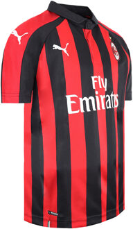 PUMA PUMA, Jongens Functioneel shirt 'AC Mailand Home 2018/2019', rood / zwart - 128