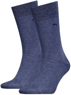 PUMA puma men classic sock 2p - Blauw - 39-42