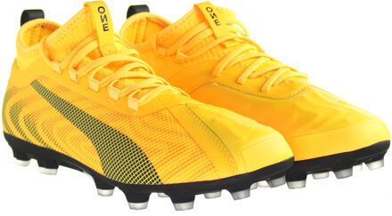 PUMA Puma One 20.2 HG Multicolor Heren Voetbalschoenen Geel