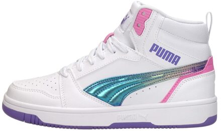 PUMA Puma Rebound V6 Mid Bouncy Sky Jr Wit - 38