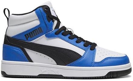 PUMA Puma Rebound V6 Mid Jr Kobalt blauw - 39