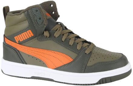 PUMA Puma Rebound V6 Mid Wtr Ps Groen - 36