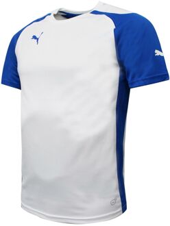PUMA PumaSpeed Jersey Training Sport T-shirt Wit - Heren Wit/Blauw