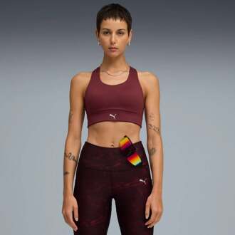 PUMA PWRbreathe Sport-bh Dames-Rood - XS,S,XL