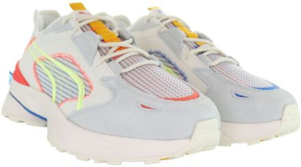 PUMA Pwrframe OP-1 Knit Heren Off White Trainers Gebroken wit - EU 44 / UK 9.5