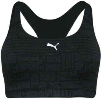 PUMA PWRSHAPE Forever Graphic Vrouwen Crop Sportbeha Zwart 514603 40 - maat