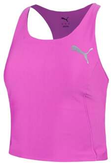 PUMA Raceday Ultraform Crop Tanktop Dames-Pink - M,L,XL
