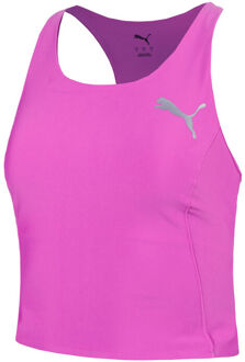 PUMA Raceday Ultraform Crop Tanktop Dames-Pink - XL