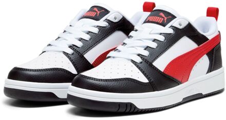 PUMA Rebound V6 Lage Junior Sneakers Puma , White , Heren - 37 Eu,37 1/2 EU