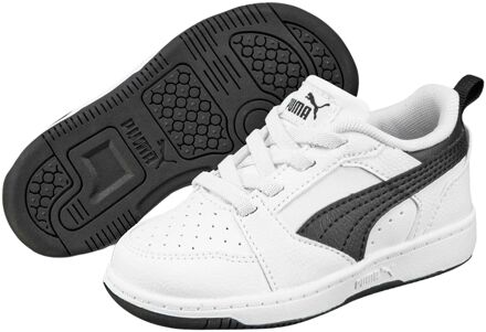 PUMA Rebound V6 Lo AC Inf Sneakers Junior wit - zwart - 21