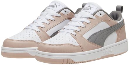 PUMA Rebound v6 Low Sneakers Dames roze - wit - grijs - 38 1/2