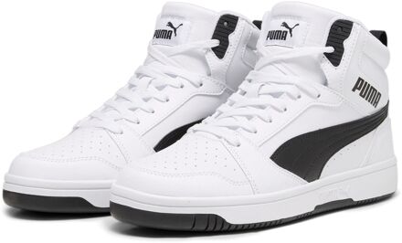PUMA Rebound v6 Sneakers Senior wit - zwart - 37