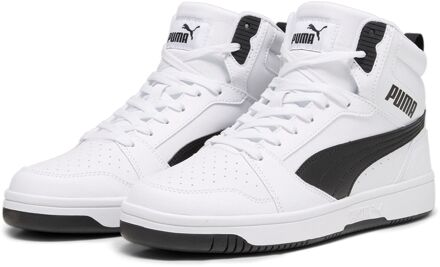 PUMA Rebound v6 Sneakers Senior wit - zwart - 41