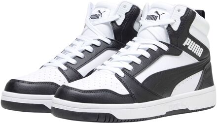 PUMA Rebound v6 Sneakers Senior wit - zwart - 43