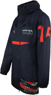 PUMA Red Bull Racing RCT Lange Mouw Zip Up Navy Blauw Heren Long Jacket 577760 01 - maat