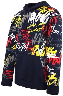 PUMA Red Bull Racing Street Midlayer Hoody Navy Heren Pullover Trui 595145 01