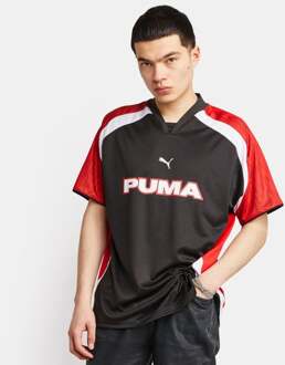 PUMA Retro Football - Heren T-shirts Black - M