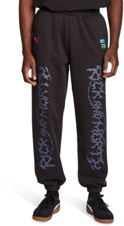 PUMA Rick & Morty Broeken Heren - Zwart - Maat M - Katoen Fleece Black