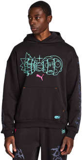 PUMA Rick & Morty Hoodies Heren - Multi - Maat XS