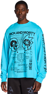 PUMA Rick & Morty T-shirts Heren - Zwart - Maat M Black