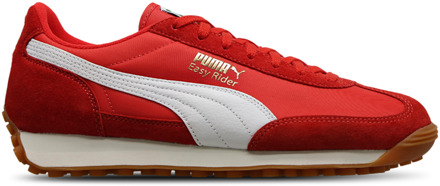 PUMA Rider Sneakers Dames - Rood - Maat 38.5 - Nylon Red